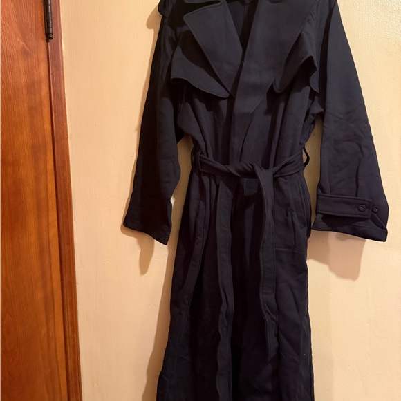 Skims Women’s Boyfriend FleeceTrench Coat - Picture 6 of 7